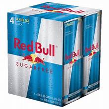 RED BULL SUGARFREE 8 OZ 4PK