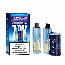 Lost Mary Nera blue razz ice